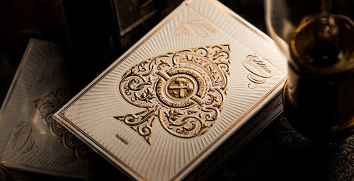 Cartas Theory11 Artisan White Blanco Naipe Inglés Premium Inglés