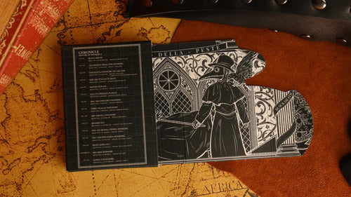 [A PEDIDO] Baraja Plague Doctor Mask By Anti- Faro Cards Naipe Inglés Negro Médico De La Peste Inglés