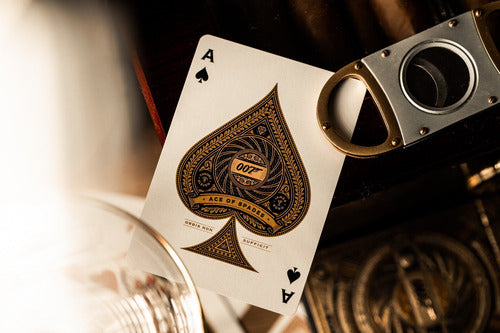 Baraja James Bond 007 Gold Edition Naipe Poker Inglés