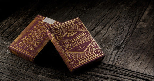 Baraja De Cartas Red Monarch Theory11, Naipe Inglés Rojo Inglés
