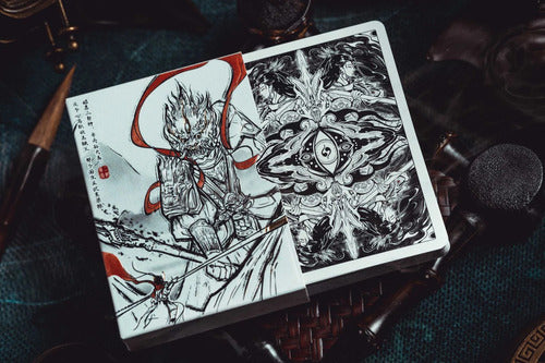 [A PEDIDO] Baraja Poker Ur Earlang Shen God Dios Chino King Star Blanco