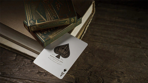 Baraja De Cartas Theory11 Green Monarch, Naipe Inglés Verde Inglés