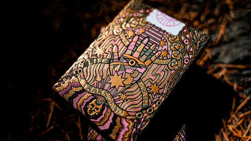 Baraja Psychonauts By Joker And The Thief - Naipe Premium Rosa Claro Inglés