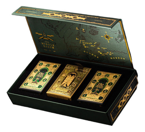 [A PEDIDO] Box Set 4 Lord Of The Rings Señor De Los Anillos Theory11 Quad Uv Ultra Violeta Inglés