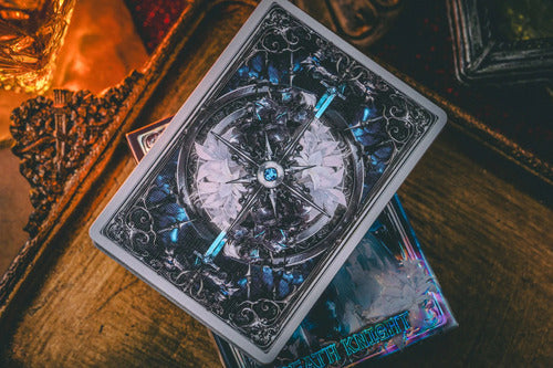 Baraja Death Knight Abyss Evokad- King Star Naipe Inglés Azul Oscuro