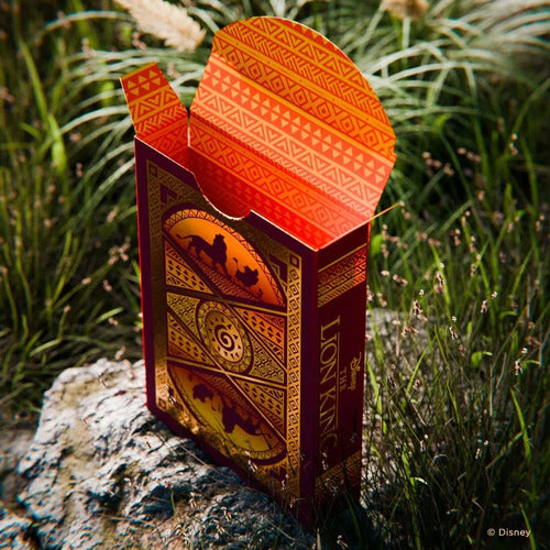 Baraja El Rey León The Lion King Disney Bicycle Naipe Bordó El Rey León Inglés