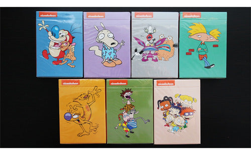 [A PEDIDO] Baraja Hey Arnold! By Nickelodeon Fontaine Naipe Ingles Turquesa Inglés
