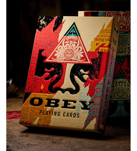 [A PEDIDO]Baraja Obey Collage Edition Theory11 Baraja Naipe Poker Obey Collage Edition Inglés