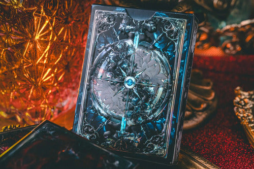Baraja Death Knight Abyss Evokad- King Star Naipe Inglés Azul Oscuro