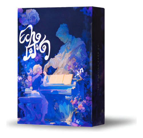 Baraja Echo Impresión Lenticular By Tcc Naipe Ingles Premium Holográfico Arcoiris Inglés