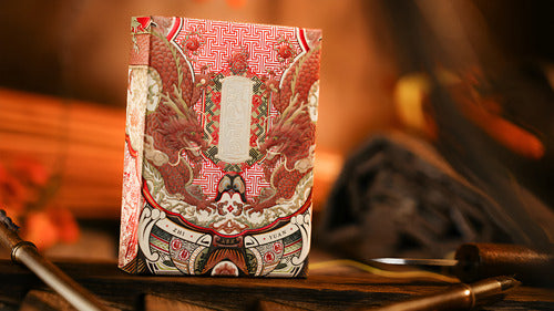 Baraja Kite Playing Cards De Ark  Naipe Inglés Premium Rojo Inglés