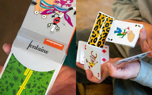 [A PEDIDO] Baraja Misteriosa Blind Pack By Nickelodeon Naipe Premium Naranja Misterioso Blind Pack Inglés