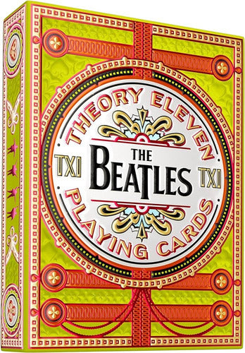 Baraja The Beatles Verde By Theory11  Naipe Inglés Premium Inglés