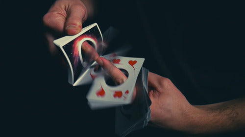 Baraja Orbit Black Hole Naipe Inglés Cardistry Poker Magia Universe Inglés