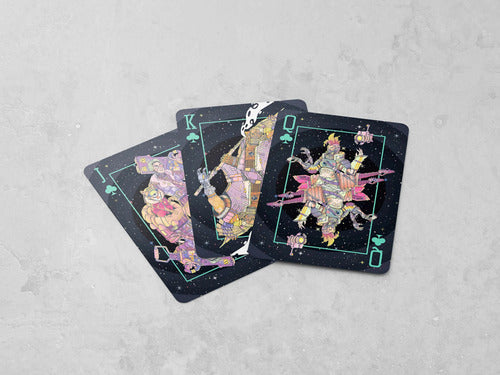 Baraja Beyond The Endless Dark - Naipe Inglés Premium Negro Inglés