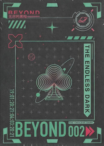 Baraja Beyond The Endless Dark - Naipe Inglés Premium Negro Inglés