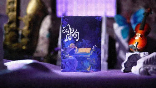 Baraja Echo Impresión Lenticular By Tcc Naipe Ingles Premium Holográfico Arcoiris Inglés