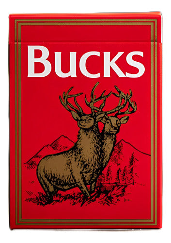 Baraja Bucks Souvenir By Dan & Dave X Fultons- Naipe Premium Rojo Inglés