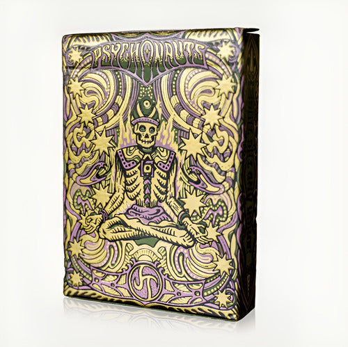 Baraja Psychonauts By Joker And The Thief - Naipe Premium Rosa Claro Inglés