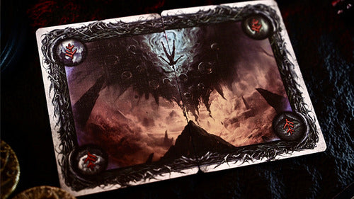 Cartas Cthulhu Cryogenic Mirage Naipe Inglés Evokad Negro