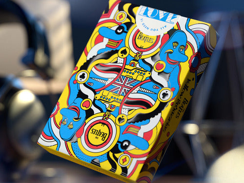 Baraja The Beatles Yellow Submarine Theory11 Naipe Inglés Amarillo Dune Inglés