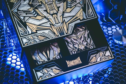 Baraja Knights On Debris Set Star Oath Uv Holo Naipe Inglés Metalico Inglés