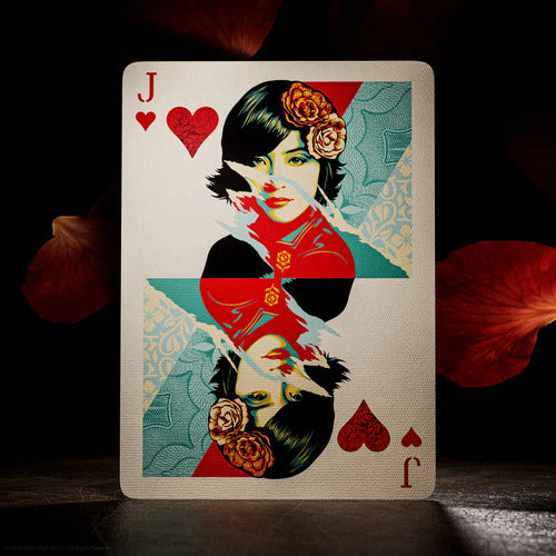 [A PEDIDO]Baraja Obey Collage Edition Theory11 Baraja Naipe Poker Obey Collage Edition Inglés