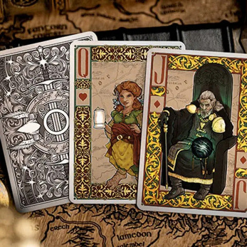 Baraja Lord Of The Rings The Return Of The King Gilded Foil Plateado Inglés