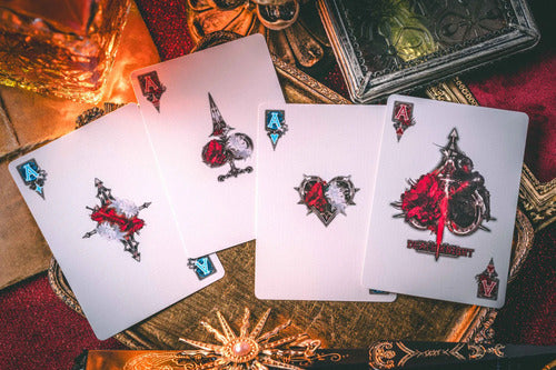 Baraja Death Knight Inferno Evokad- King Star Naipe Inglés Rojo Inglés