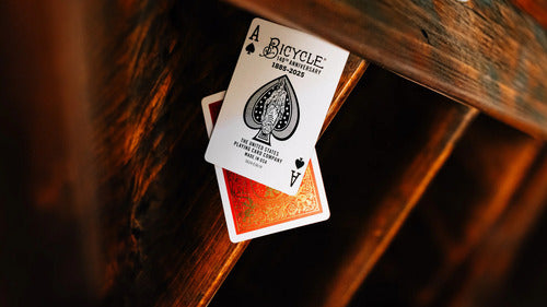 Baraja Bicycle Naipe Inglés Edición 140 Aniversario Roja Inglés