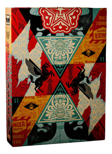 [A PEDIDO]Baraja Obey Collage Edition Theory11 Baraja Naipe Poker Obey Collage Edition Inglés