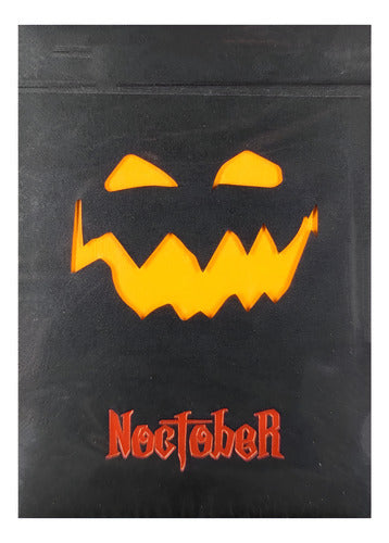 [A PEDIDO] Baraja Naipe Inglés Poker Noctober By Noc Uv Magia Cardistry Uv Naranjo Halloween Inglés