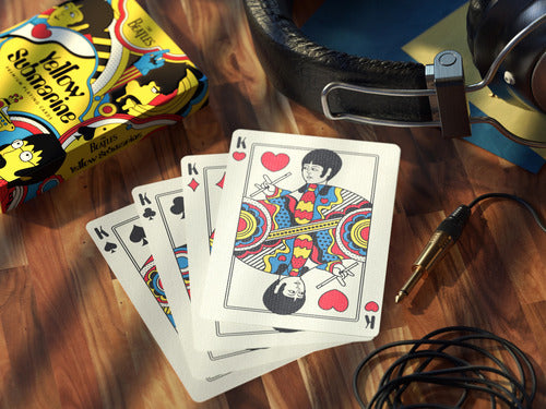 Baraja The Beatles Yellow Submarine Theory11 Naipe Inglés Amarillo Dune Inglés