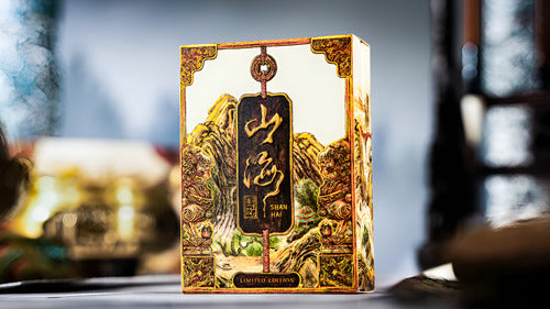 Baraja Shanhai V2 Standard De Ark  Naipe Inglés Premium Dorado Inglés