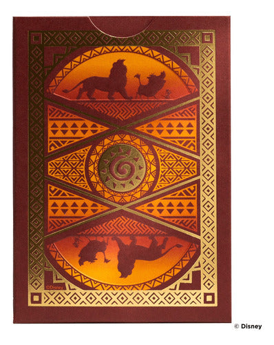 Baraja El Rey León The Lion King Disney Bicycle Naipe Bordó El Rey León Inglés