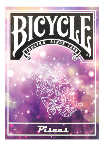 Baraja Bicycle Constellation Pisces- Piscis Constelaciones Azul Inglés