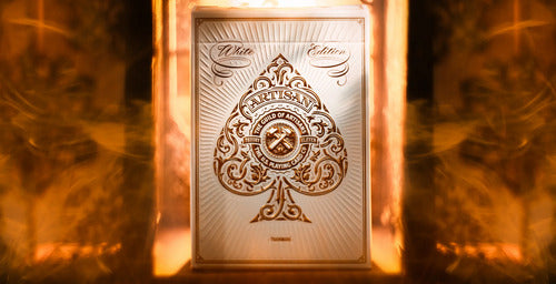 Cartas Theory11 Artisan White Blanco Naipe Inglés Premium Inglés