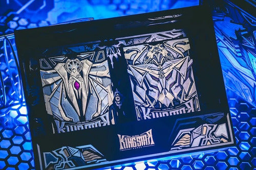 Baraja Knights On Debris Set Star Oath Uv Holo Naipe Inglés Metalico Inglés