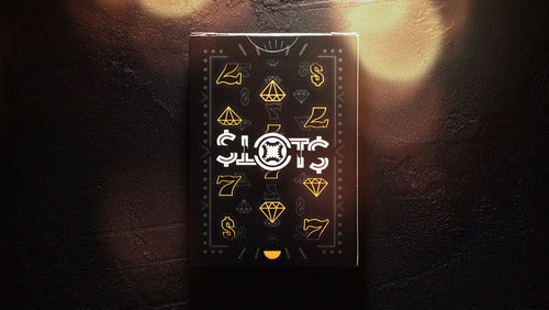 Baraja Slots By Mechanical Industries Flip-book Magia Poker Negro Inglés