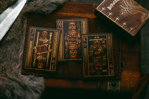 Baraja Beowulf By Kings Wild Project Naipe Ingles Marrón Inglés