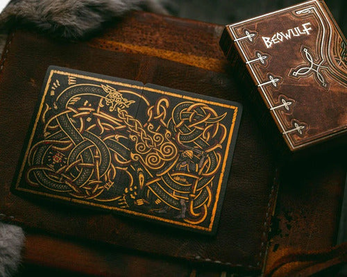 Baraja Beowulf By Kings Wild Project Naipe Ingles Marrón Inglés