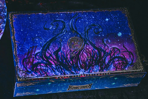 [A PEDIDO] Set Cthulhu Hyade's Shade By King Star Pack X3 Naipe Poker Negro Uv Cthulhu Hyades Shade Inglés