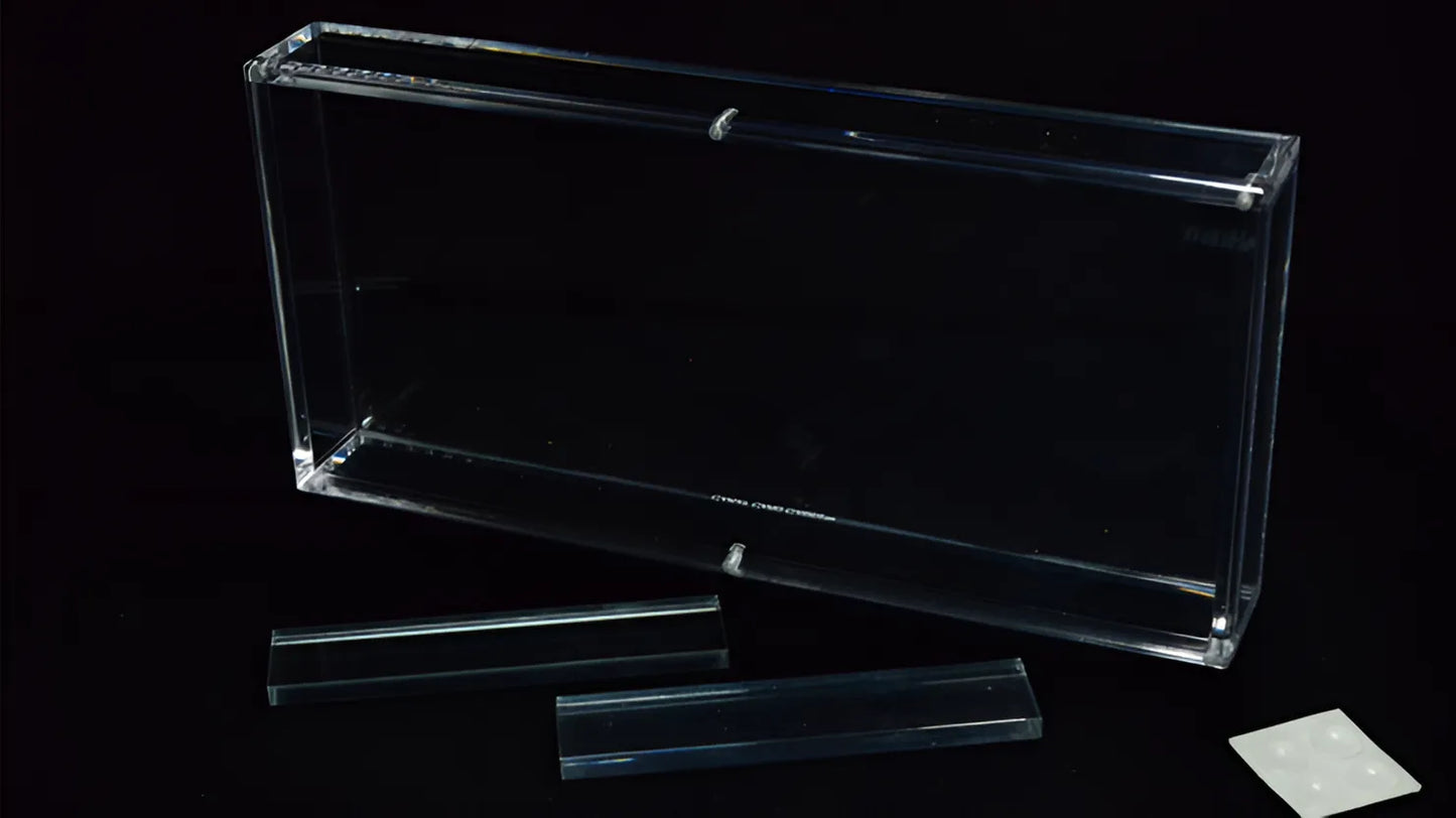 Caja Acrílico Para 3 Barajas Cierre Magnético Carat Case