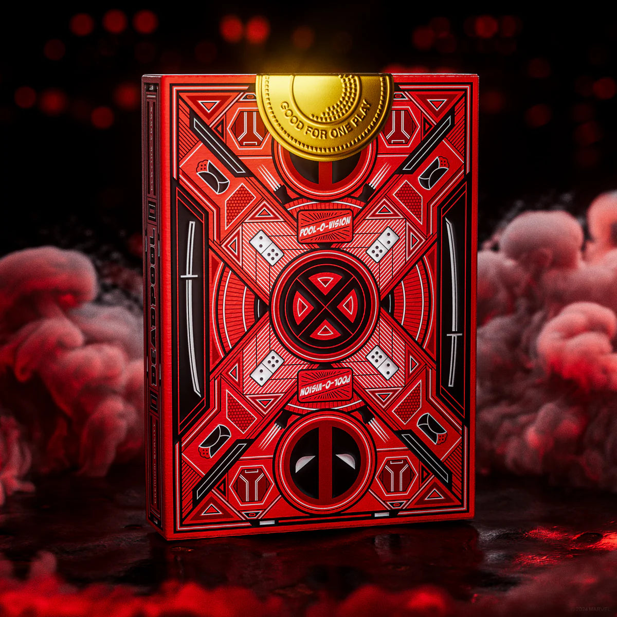 Baraja de cartas de Deadpool de Theory11