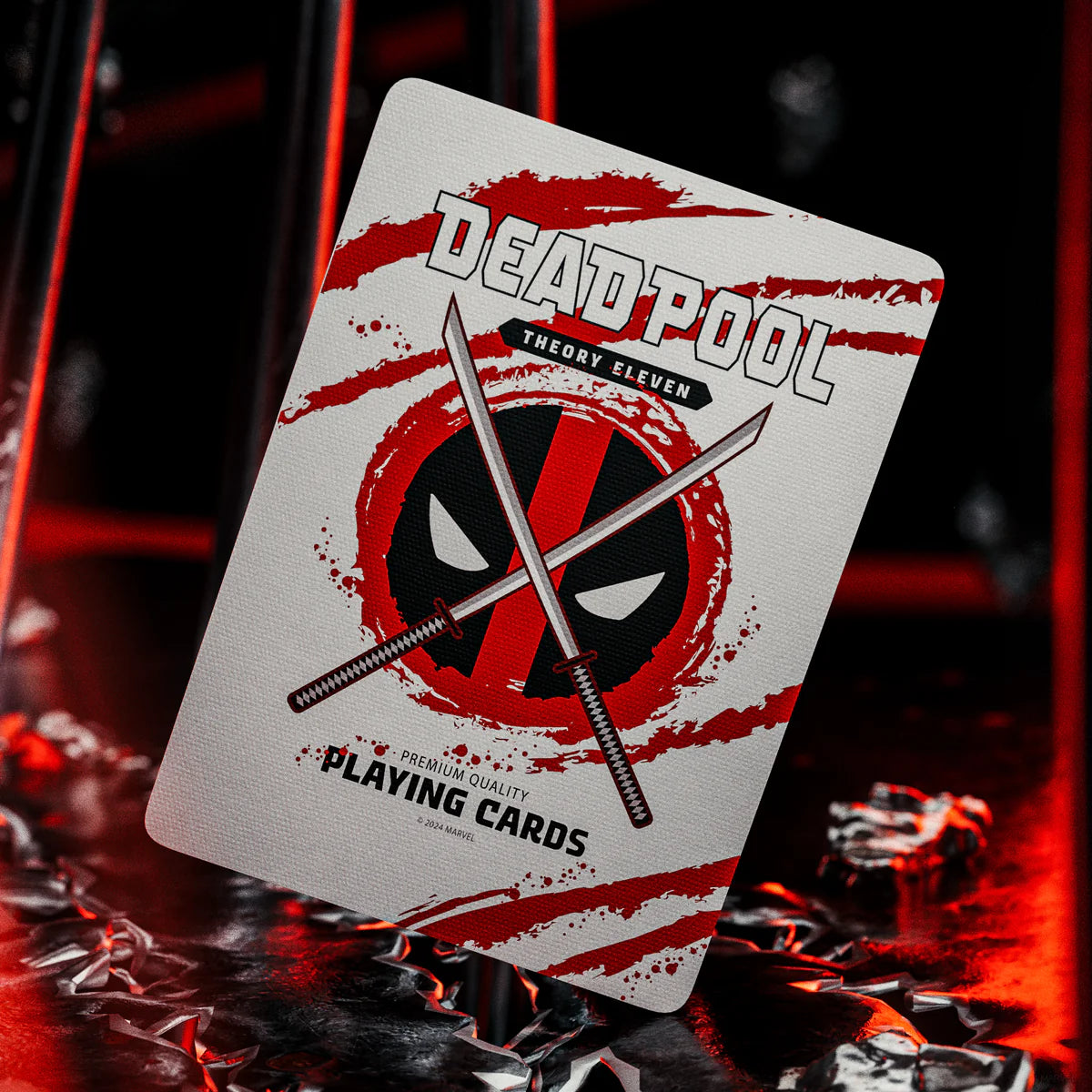 Baraja de cartas de Deadpool de Theory11