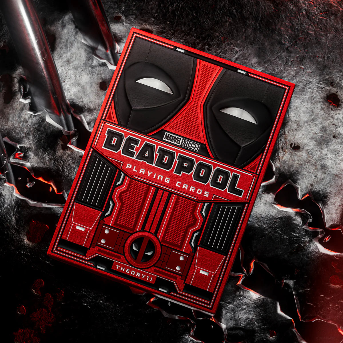 Baraja de cartas de Deadpool de Theory11