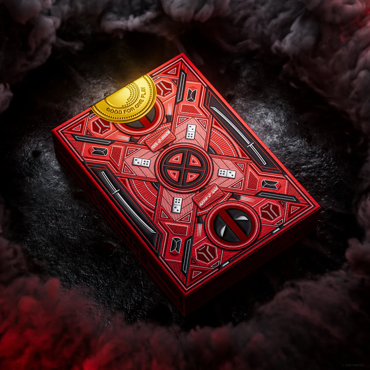 Baraja de cartas de Deadpool de Theory11