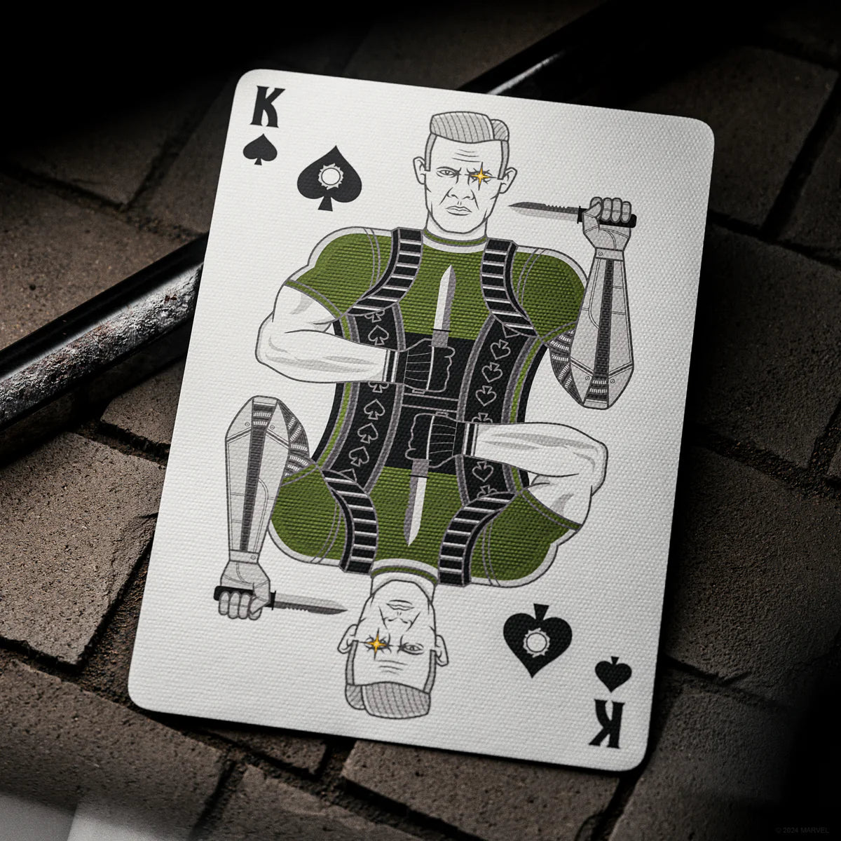 Baraja de cartas de Deadpool de Theory11