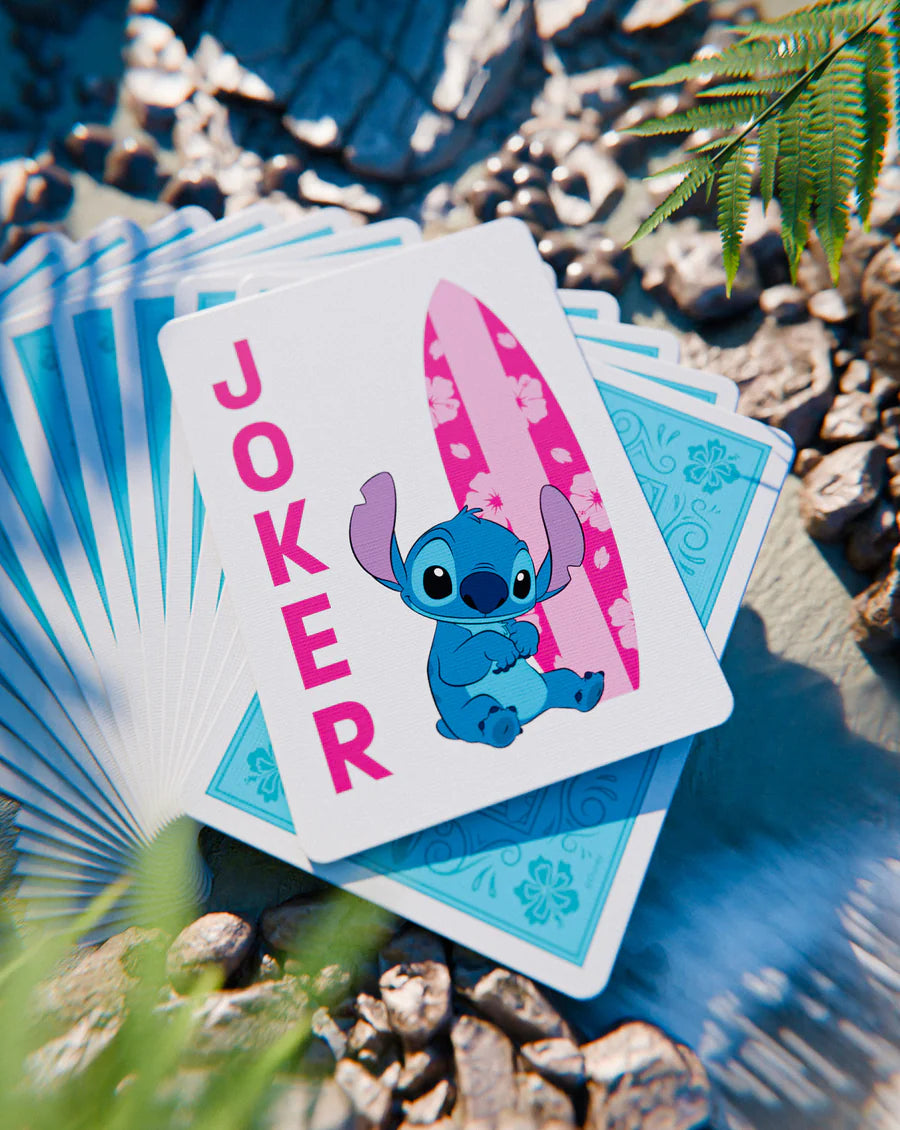 Baraja Stitch By Bicycle Disney Naipe Inglés Poker Premium