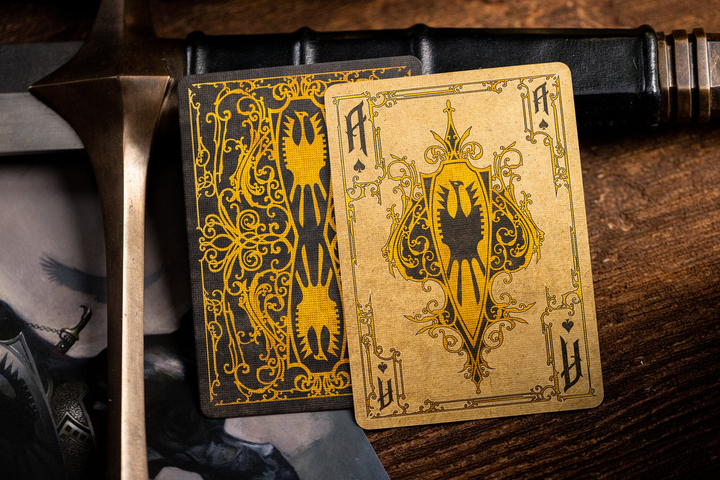 Frazetta Art Museum x Kings Wild (Painting) Playing Cards